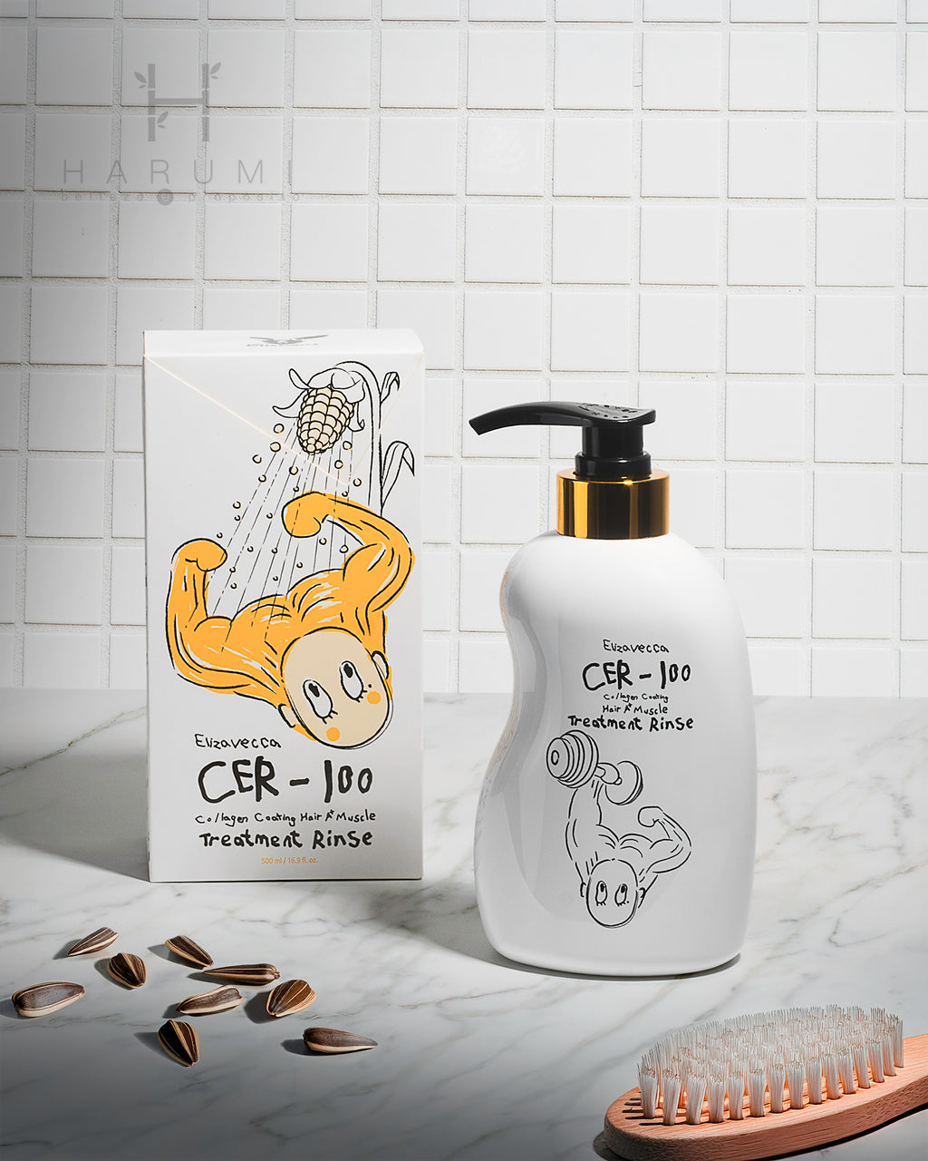 Elizavecca Cer-100 Collagen Coating Hair A+ Muscle Treatment Rinse 500ml · foto 3