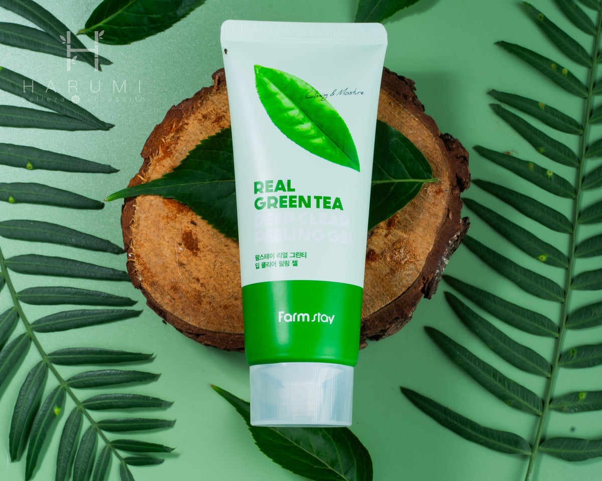 Farmstay Real Green Tea Deep Clear Peeling Gel 100ml