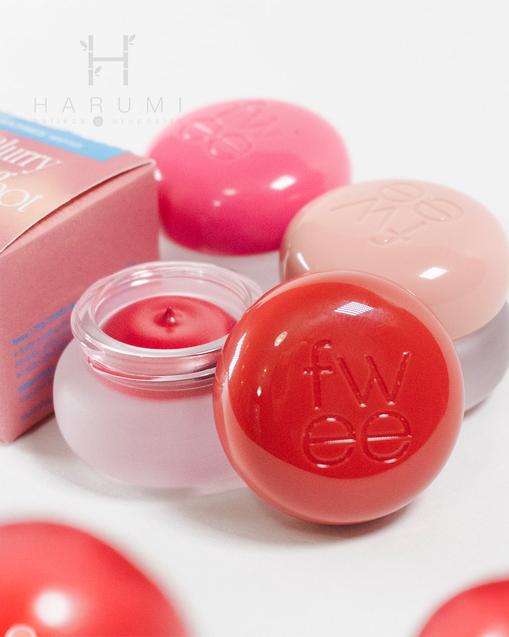 Fwee Lip&Cheek Blurry Pudding Pot PK03 Cherry 5g · foto 3