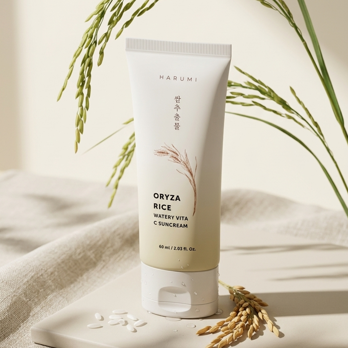 Harumi Oryza Rice Watery Vita C Suncream 60ml · foto 2