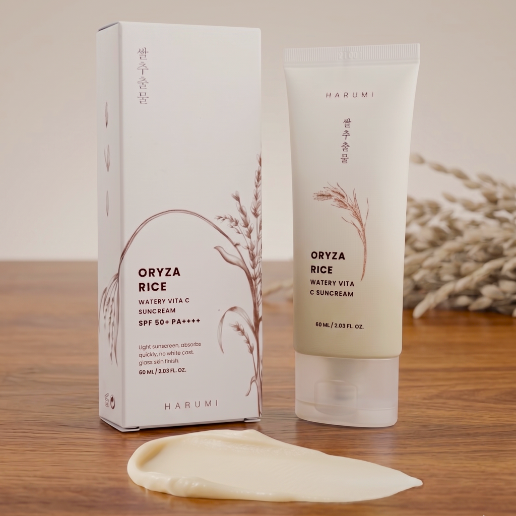 Harumi Oryza Rice Watery Vita C Suncream 60ml · foto 4
