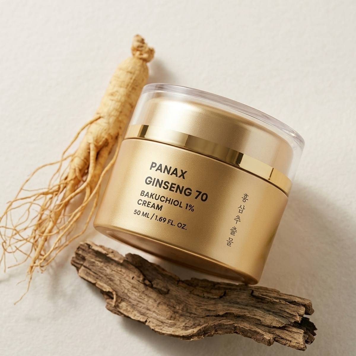 Harumi Panax Ginseng 70 Bakuchiol 1% Ectoin 1% Cream 50ml · foto 2