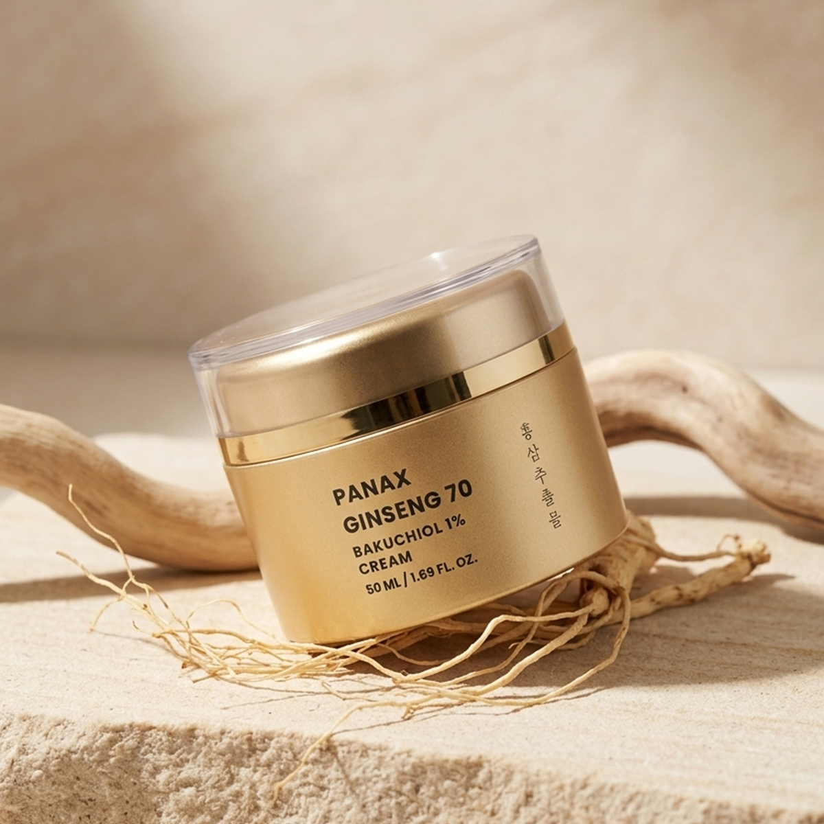 Harumi Panax Ginseng 70 Bakuchiol 1% Ectoin 1% Cream 50ml · foto 3
