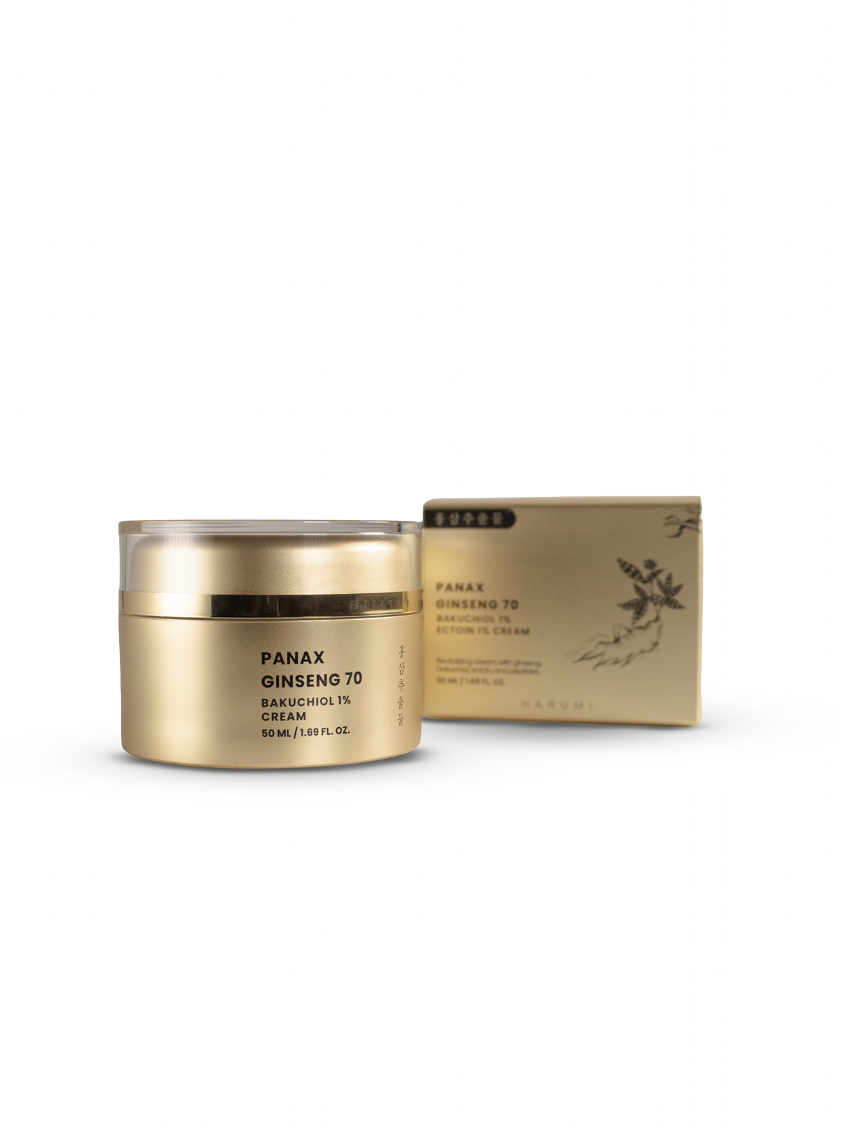 Harumi Panax Ginseng 70 Bakuchiol 1% Ectoin 1% Cream 50ml · foto 5